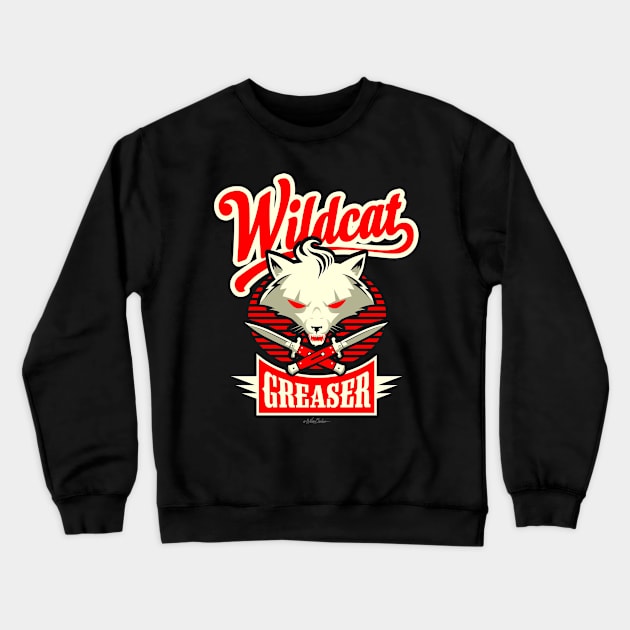 Wildcat Crewneck Sweatshirt by nanobarbero